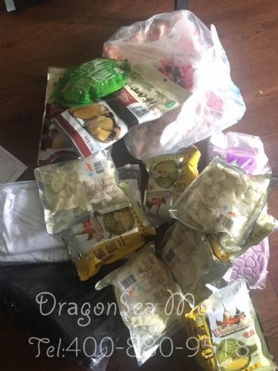 从济南市空运到美国