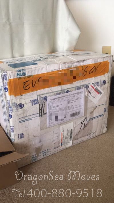 从上海市空运到美国