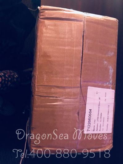 从桂林市空运到美国