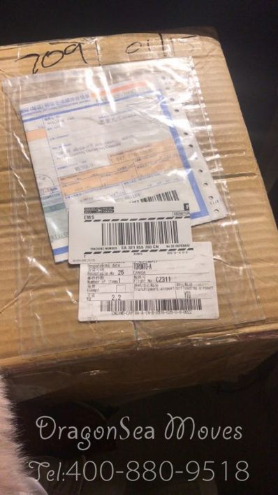 从杭州市空运到加拿大