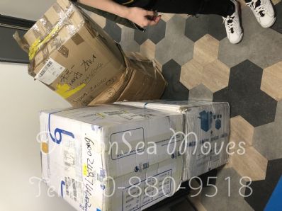 从上海市空运到英国