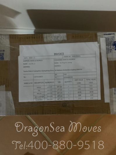 从武汉市空运到澳大利亚