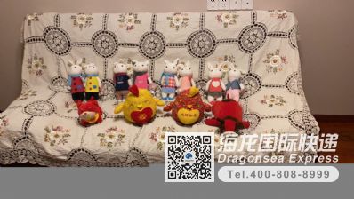 从上海市空运到美国